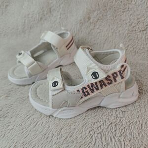 Chunky Sandals Toddler Size 9 26EUR White Thick Sole Y2K 90s NEW